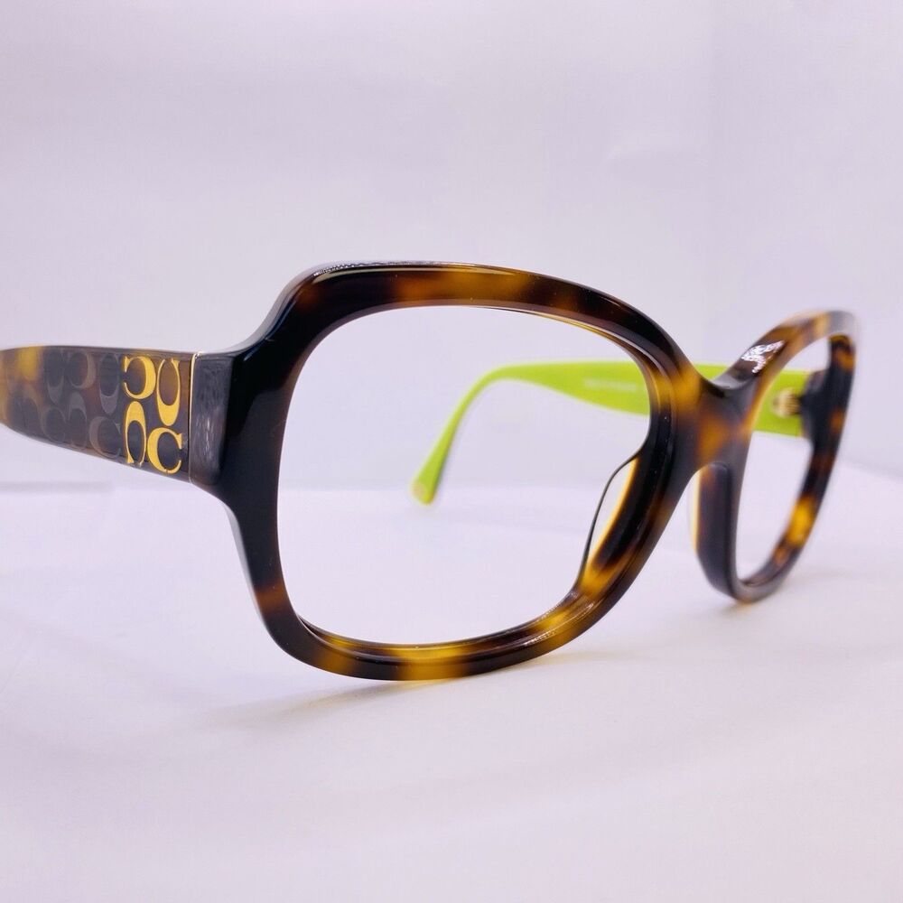 Coach Authentic Eyeglasses HC 8001 Emma 5052/13 57 [] 17 135 Tortoise Green